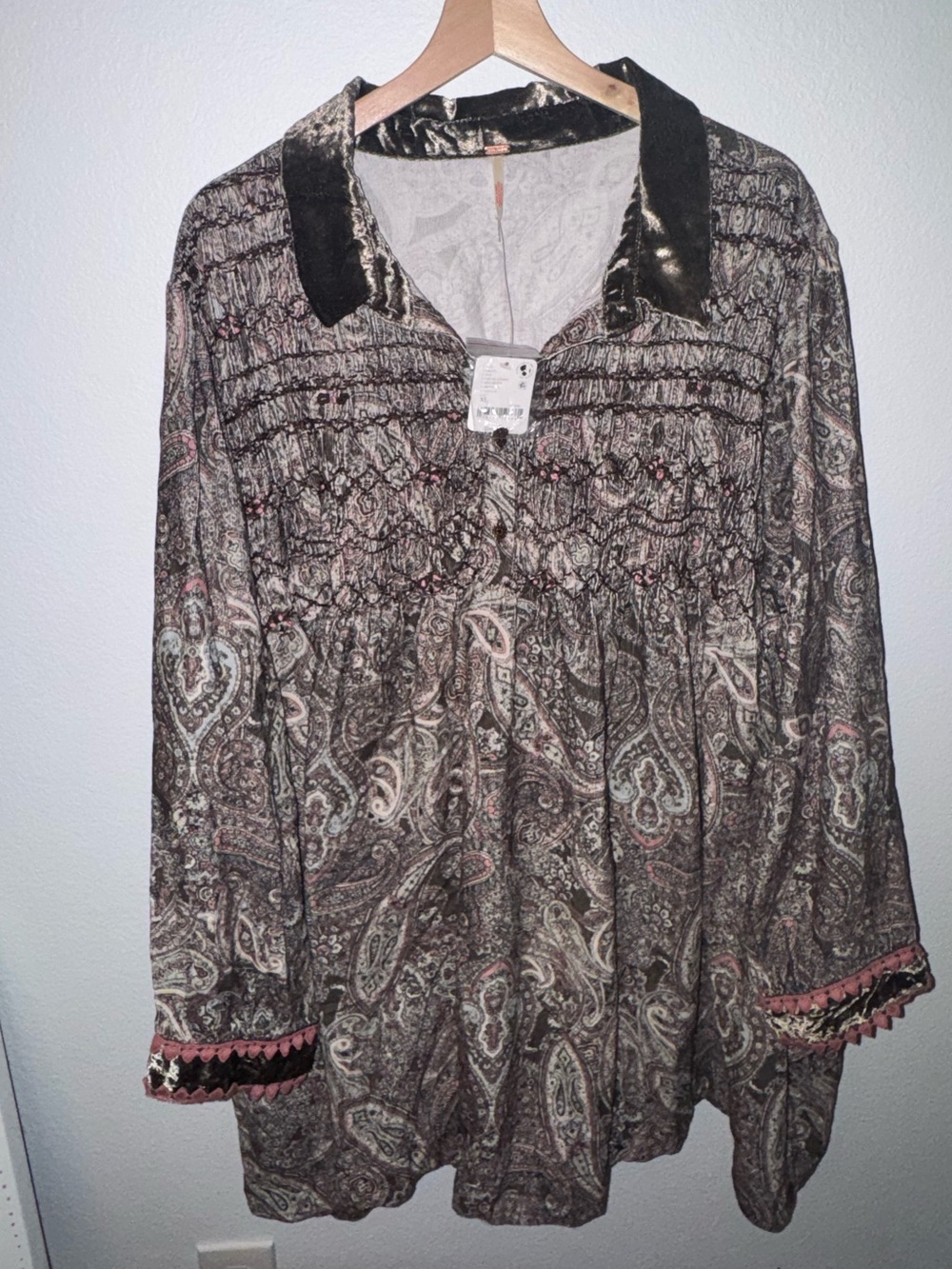 Free People - lucille corduroy mini dress - NWT - Picture 4 of 6